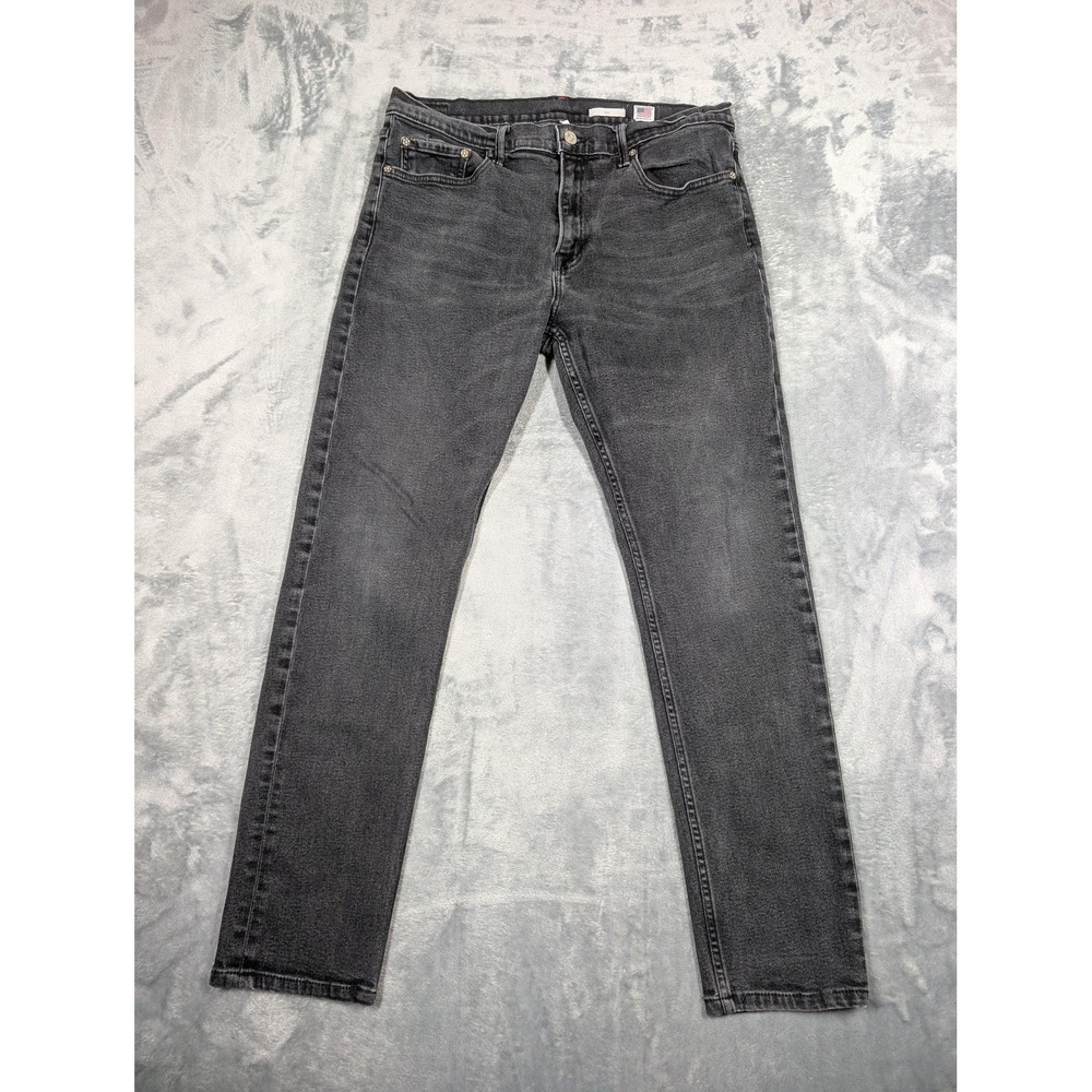Noend Jeans Mens 36x29 (34W) Medium Wash Gray Slim Straight Denim Stretch USA